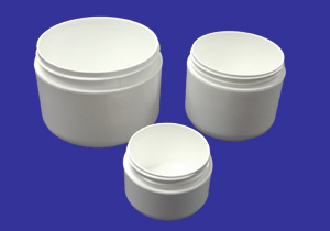 Plastic Jars round bottom